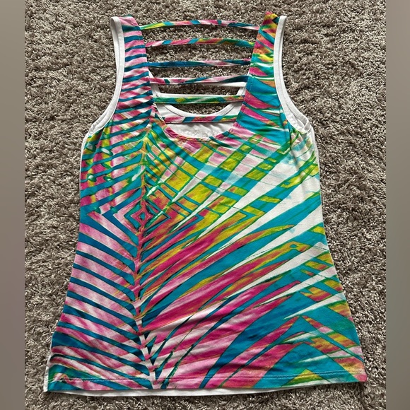 Bebe Tank Top with Swarovski Crystals - Picture 2 of 2